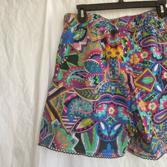 Johnny Was Johnny Was Demarne Pull-On Short in Blue Size XL NEW - Picture 16 of 16